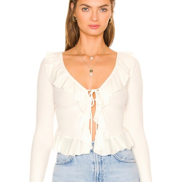 Free People Tops - NWT Ophelia Top in Ivory Free People Medium